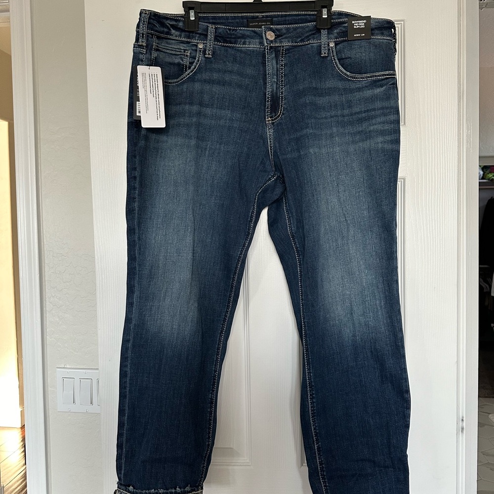 Boyfriend Style Silver Jeans Co for Maurices